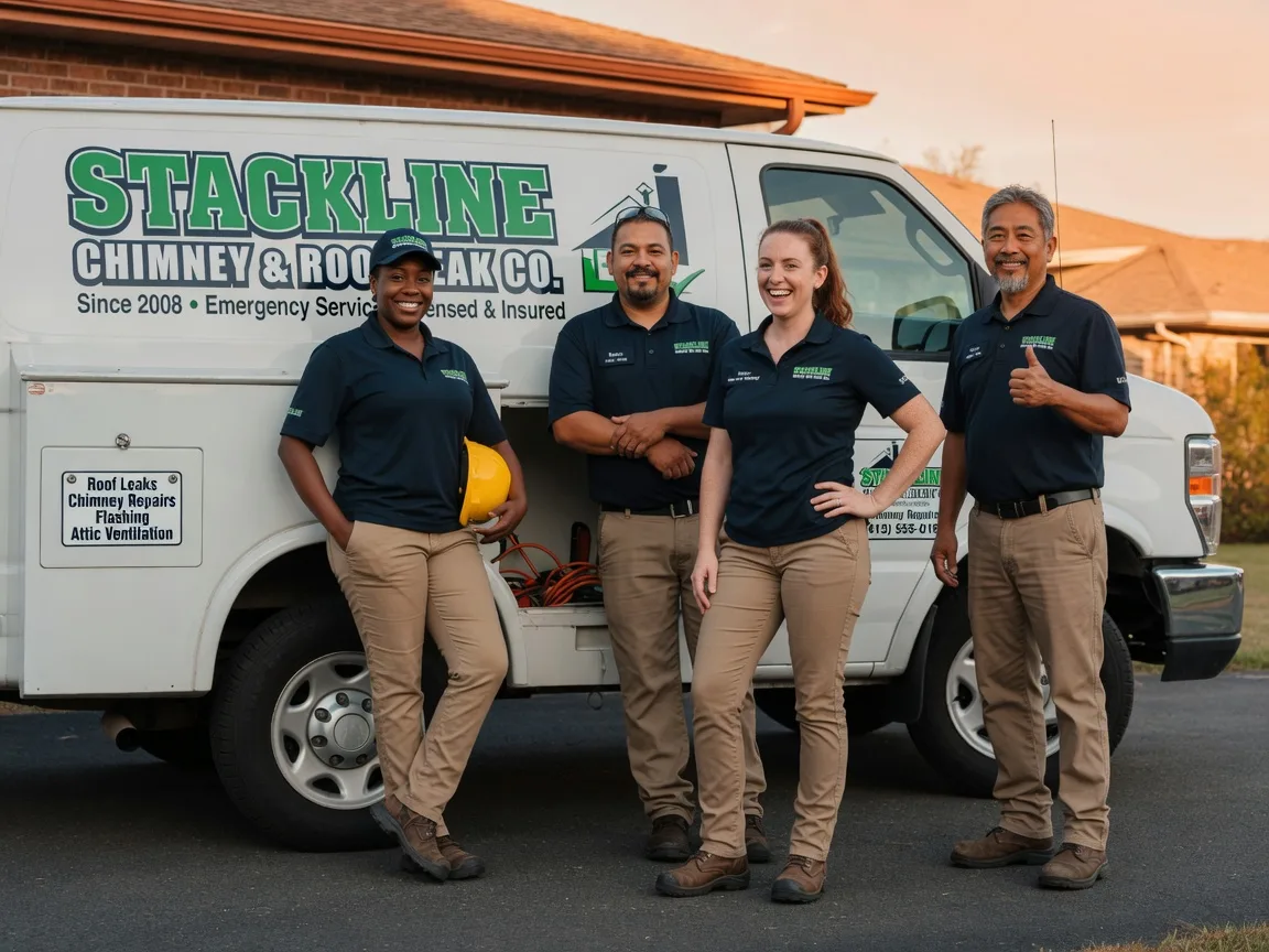 Chimney flashing repair company in Aviston, IL